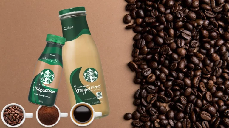How much caffeine is in a Starbucks Frappuccino bottle?