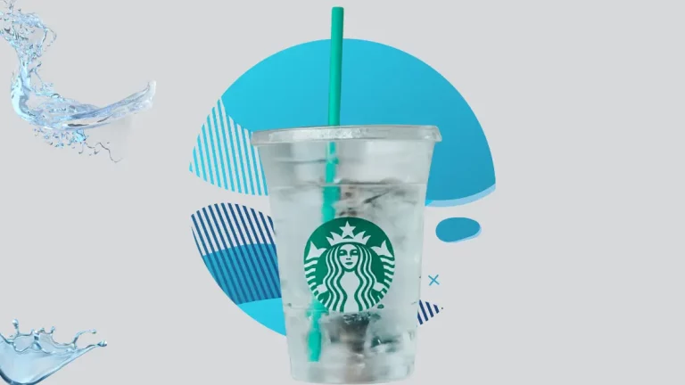 How to order water on Starbucks app?